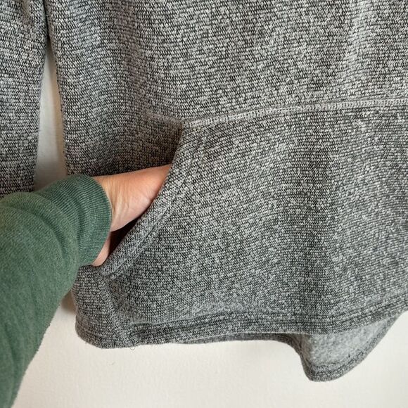 Smartwool Women Hudson Trail Pullover Fleece Mock Neck Cowl Sweater XS gray EUC - Picture 7 of 12